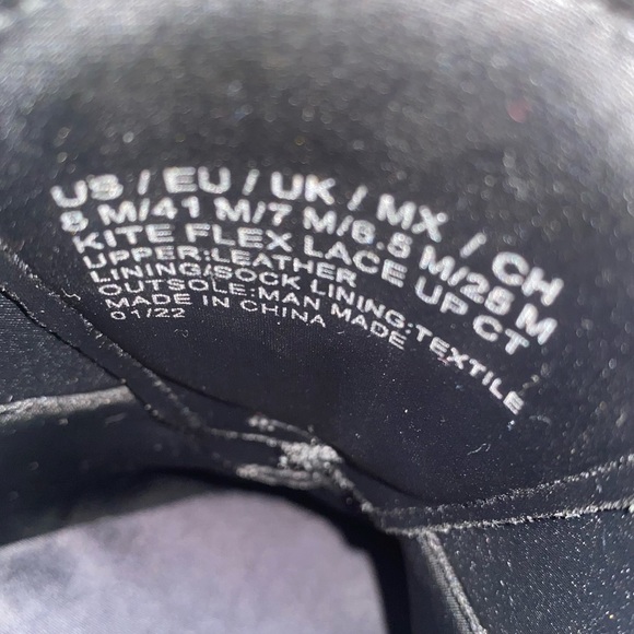 Men’s Black Kite Flex Lace Up Dress Shoes - Picture 11 of 11